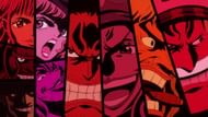 Rocks D. Xebec's crew in God Valley (Image via Toei Animation)
